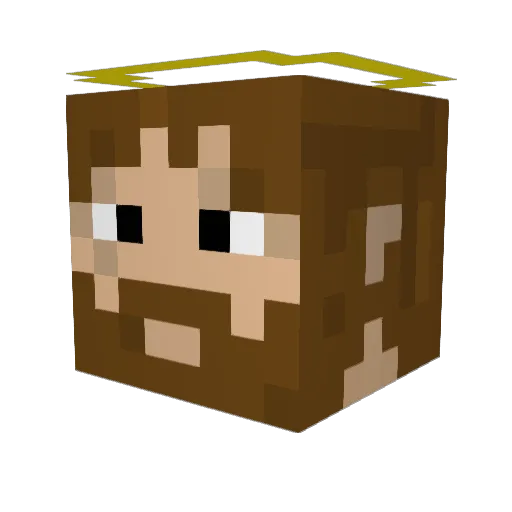 S4MI4M Minecraft avatar head, 3D render