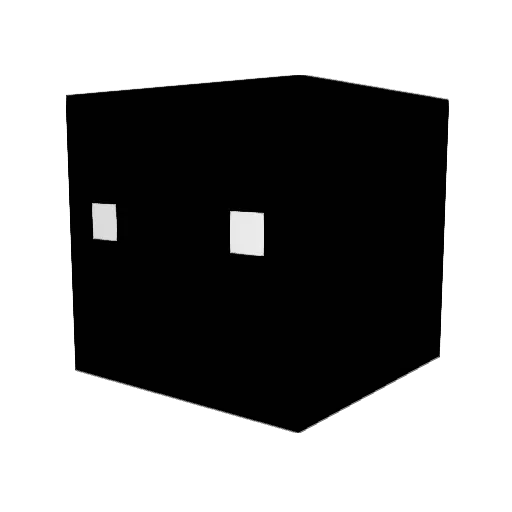 S4RV3S4I Minecraft avatar head, 3D render