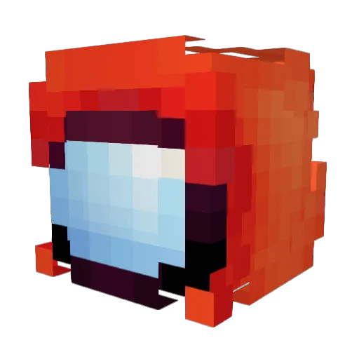 S4lagamor Minecraft avatar head, 3D render