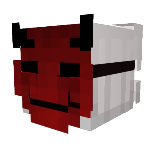 S4muelPlayeer Minecraft avatar head, 3D render