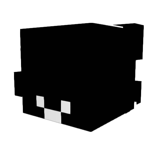 S4tri4 Minecraft avatar head, 3D render