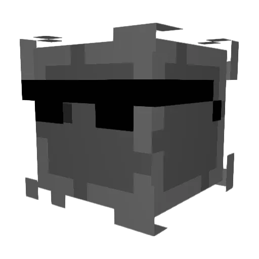 S4ydox Minecraft avatar head, 3D render