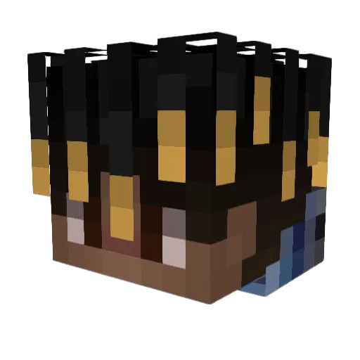 S5pn9ap2wMepasir Minecraft avatar head, 3D render