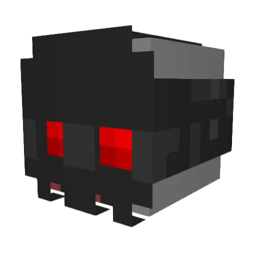 S6OR Minecraft avatar head, 3D render