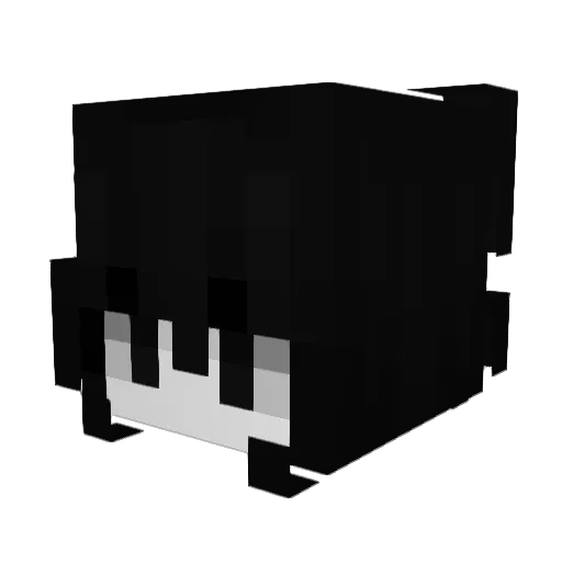 S6nna Minecraft avatar head, 3D render
