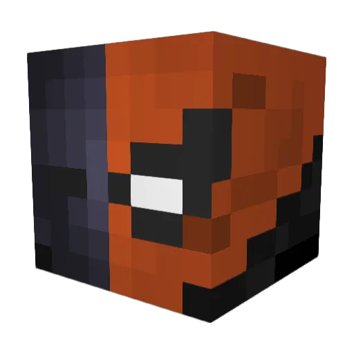 S7ark1ller Minecraft avatar head, 3D render