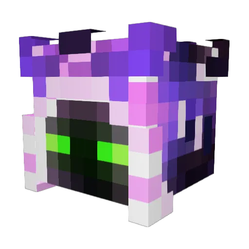 S9JBone Minecraft avatar head, 3D render