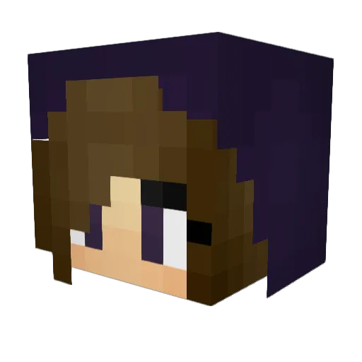 SABBEST Minecraft avatar head, 3D render