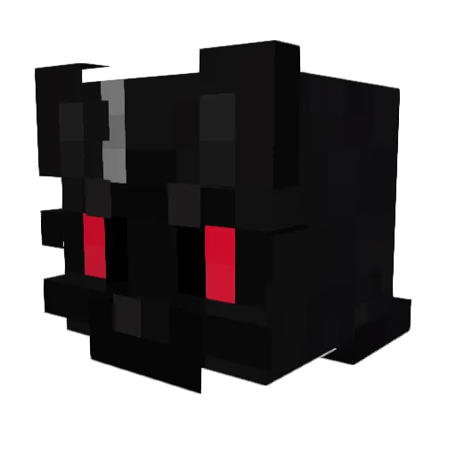 SABER0729 Minecraft avatar head, 3D render