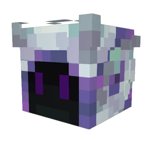 SABLG Minecraft avatar head, 3D render
