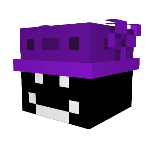SACRFLEGEND Minecraft avatar head, 3D render