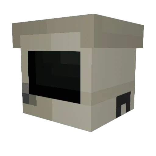 SADLADS_07 Minecraft avatar head, 3D render