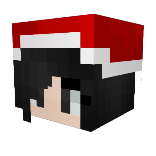 SADMEMBERISA Minecraft avatar head, 3D render