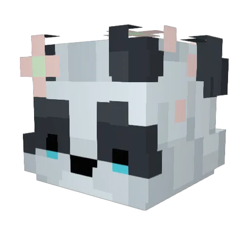 SAENG_GANG Minecraft avatar head, 3D render