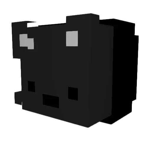 SAGAMING Minecraft avatar head, 3D render