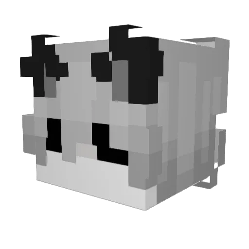 SAIDA0705 Minecraft avatar head, 3D render