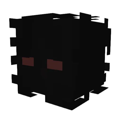 SAKNOEL Minecraft avatar head, 3D render