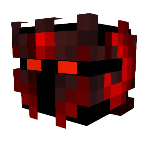 SALEHv666 Minecraft avatar head, 3D render