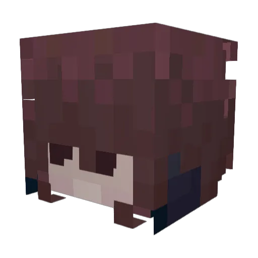 SANESTVOLO Minecraft avatar head, 3D render