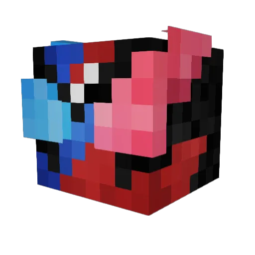 SAOchampion16 Minecraft avatar head, 3D render