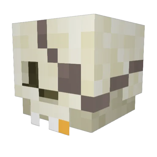 SARGE3087 Minecraft avatar head, 3D render