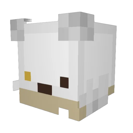SAR__ Minecraft avatar head, 3D render