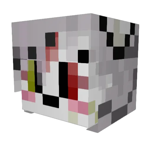 SARiscool17 Minecraft avatar head, 3D render
