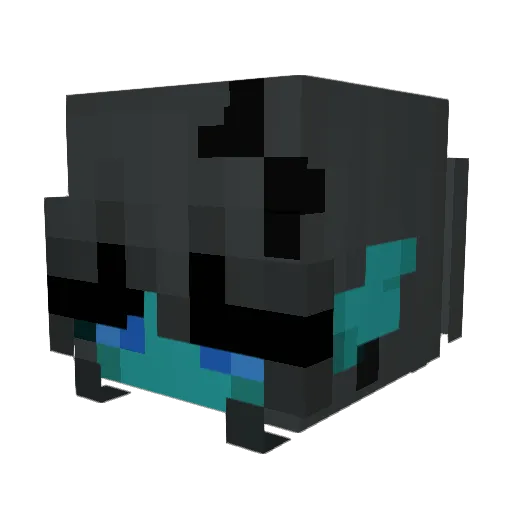 SASHK1R Minecraft avatar head, 3D render