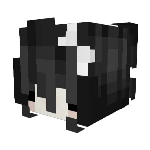 SASKlA Minecraft avatar head, 3D render