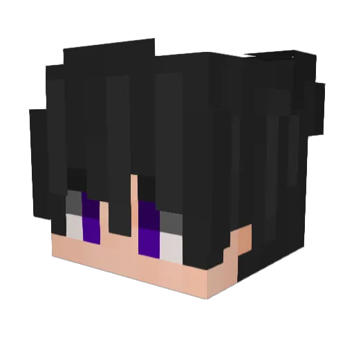 SATAHAzloy Minecraft avatar head, 3D render