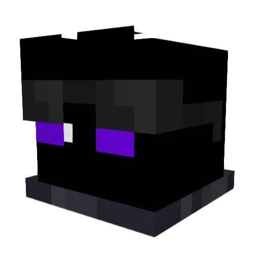 SAV3RI0 Minecraft avatar head, 3D render