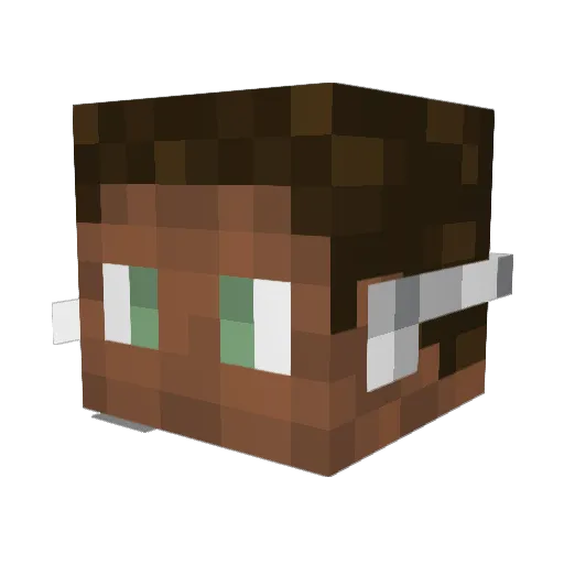SAVEIDK00 Minecraft avatar head, 3D render