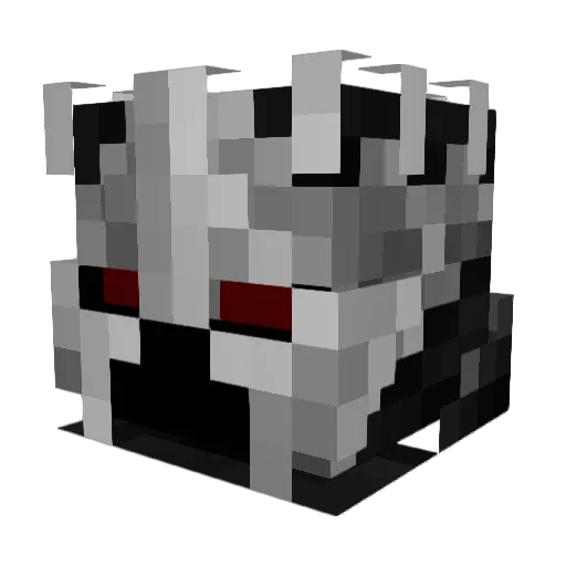 SAWZZZ Minecraft avatar head, 3D render