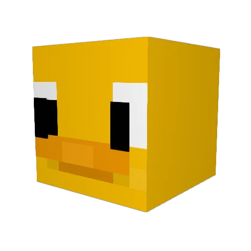 SAXI90 Minecraft avatar head, 3D render