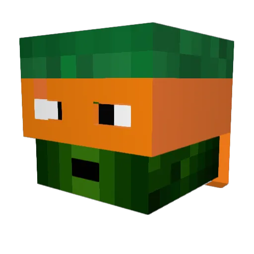 SAYHEYOK Minecraft avatar head, 3D render