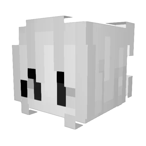 SAquann Minecraft avatar head, 3D render