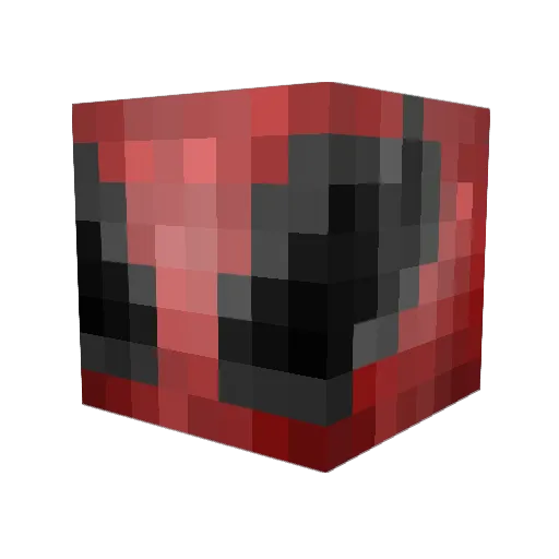 SB707 Minecraft avatar head, 3D render