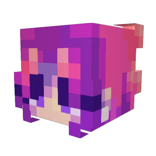 SBCreation Minecraft avatar head, 3D render