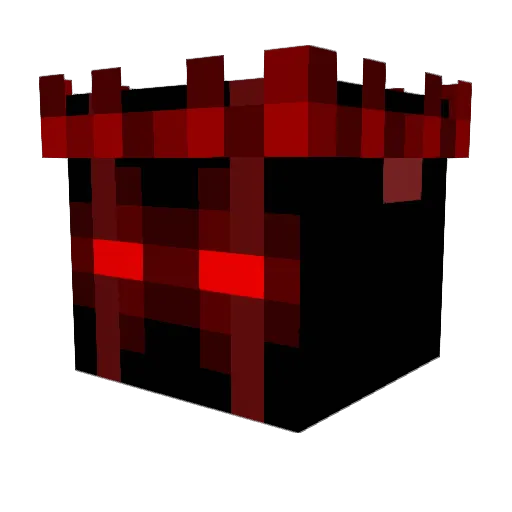 SBIXJ Minecraft avatar head, 3D render