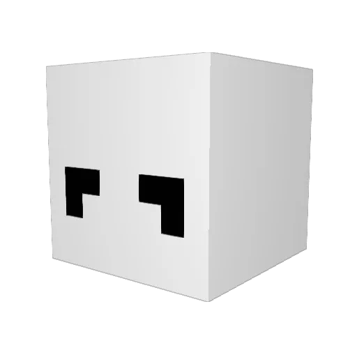 SBZZZ7 Minecraft avatar head, 3D render