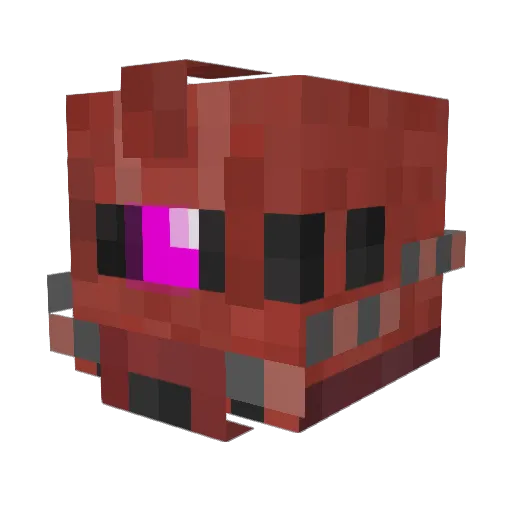 SB_DAA Minecraft avatar head, 3D render