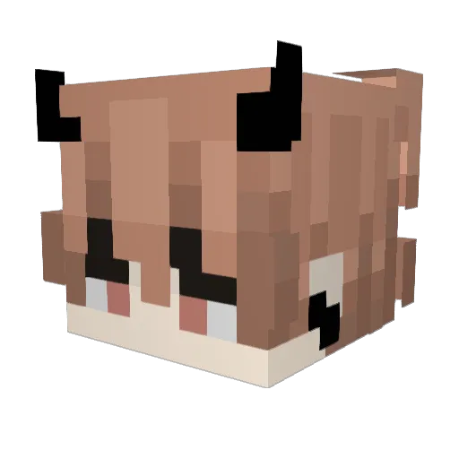 SBeulle Minecraft avatar head, 3D render