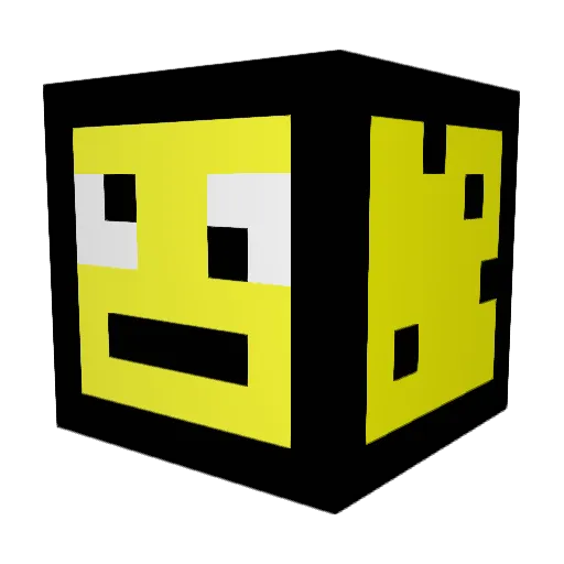SC4R3Y Minecraft avatar head, 3D render