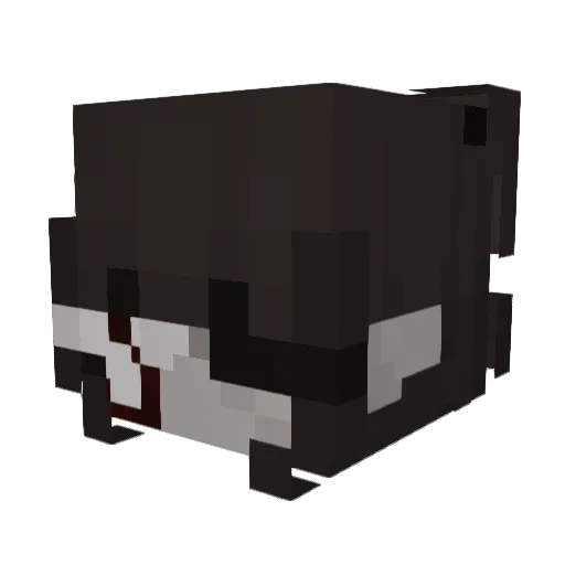 SCAFFOLDD Minecraft avatar head, 3D render