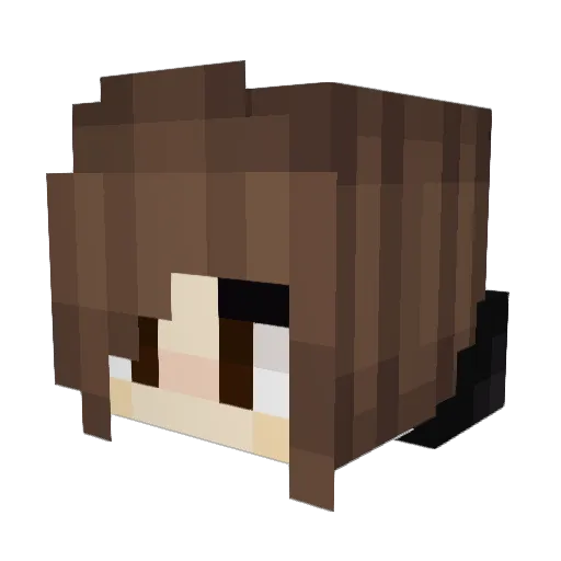 SCBamboo Minecraft avatar head, 3D render