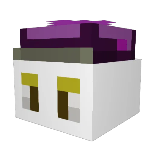 SCHOUWER_ALBUS Minecraft avatar head, 3D render