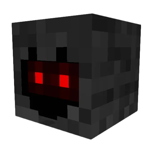 SCIENTISTIC Minecraft avatar head, 3D render