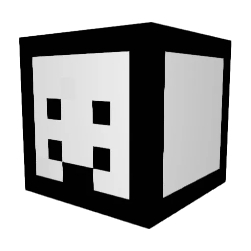 SCONICBOOM Minecraft avatar head, 3D render