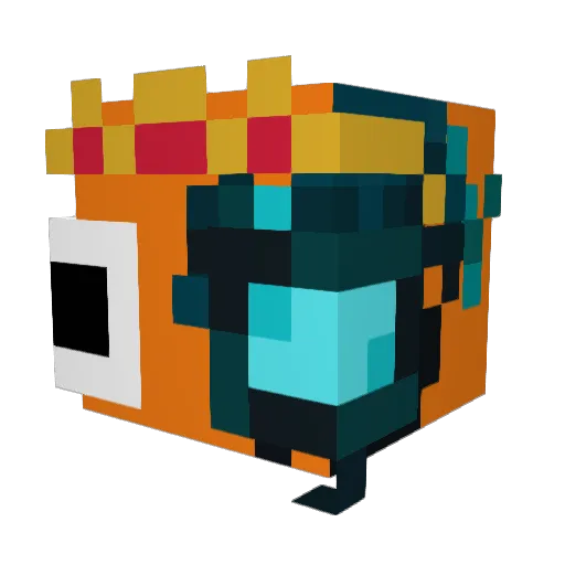 SCOTTY_KN0WS Minecraft avatar head, 3D render