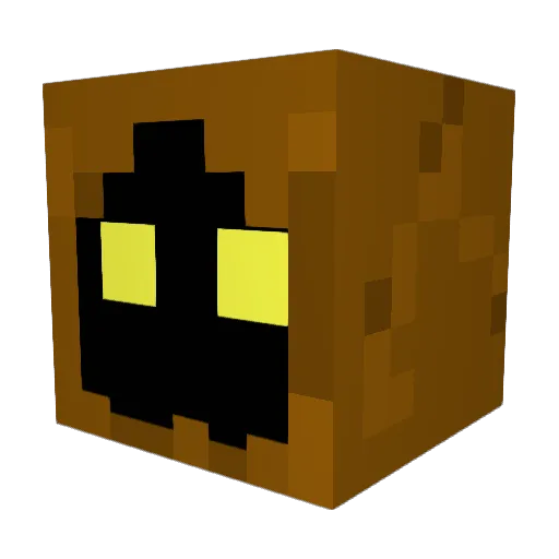 SCRaM01 Minecraft avatar head, 3D render